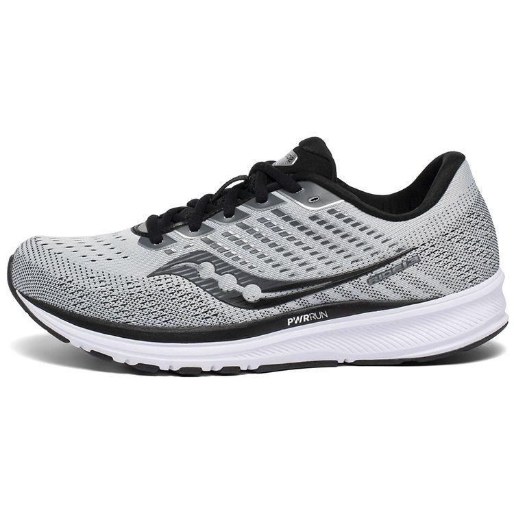SAUCONY Ride 13 Cushioning Running Shoes Men Running Shoes Gray Black S20579-40