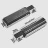 HCmotorku Motorcycle Passenger Foot Pegs Rear Male Mount Footrest Harley Softail Breakout FXBRS Street
