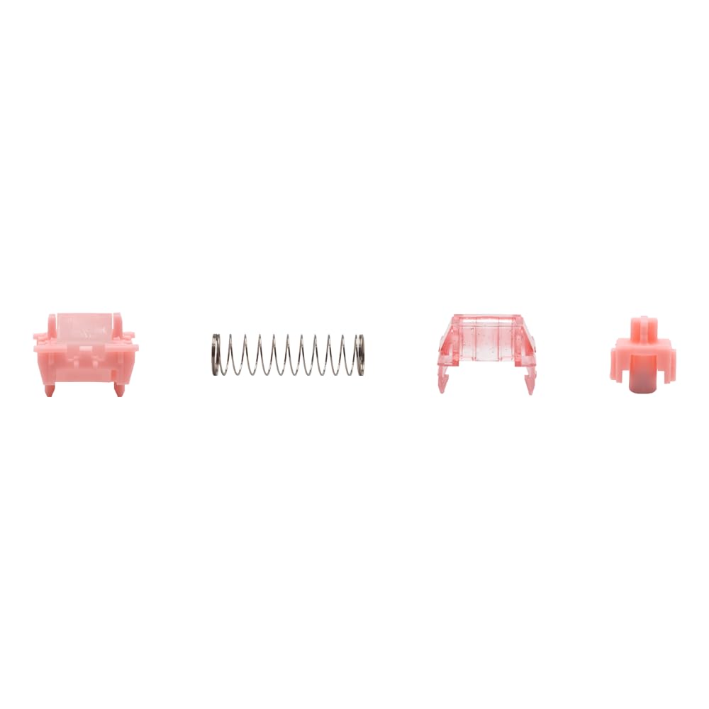 Koi Magnetic for Gaming DIY Switches, Linear, Transparent, 37gf, Keyboards, Lapitori, 35pcs, Pre-lubricated