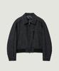 Lmood Twist Cotton Blouson Jacket Black