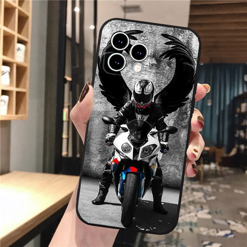 Motorcycle Phone Case For iphone 17 Pro Max Air 16 15 14 13 Pro Max 15 16 Pro 15Plus
