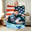 Top Gun Maverick Movie Theme Printed Flannel Blanket Ultra Soft Throw Blanket For Bedroom Bed Sofa Party Decor Birthday Gift