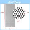 Aluminium Car Style Rhombus Universal Body Grille Net Mesh Vent Black