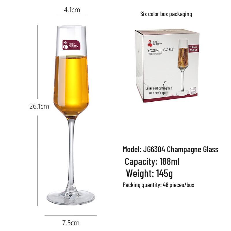 Enshou Su Crystal Glass Wine & Champagne Stemware