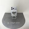 Rhinestone Heart Luxury Makeup Mirror Phone Case for iPhone 17/16 Pro Max/15/14