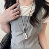 Trendy Comb Necklace Comb Pendant Necklace Long Sweater Necklace For Women Girls Versatile Comb Shape Pendant Necklace Gifts