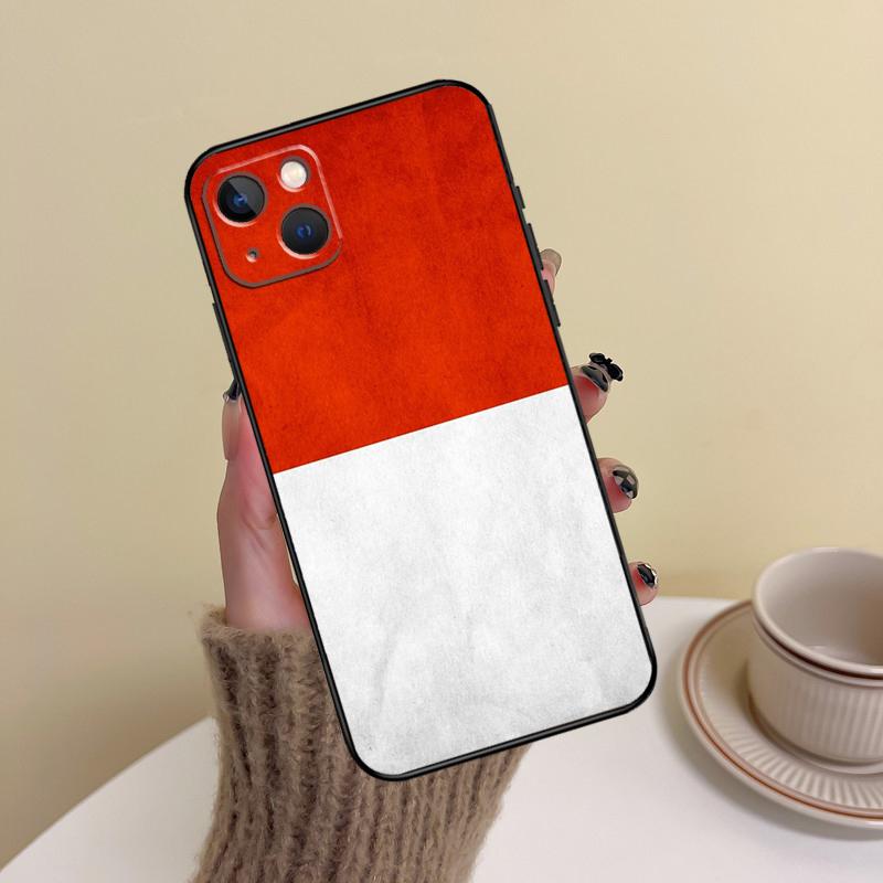 

Indonesia Passport Flag Map Phone Case For iPhone 16 Pro Max 14 13 12 11 15 17 Pro Max mini Plus 16e 17 Air Cover Funda iPhone 16