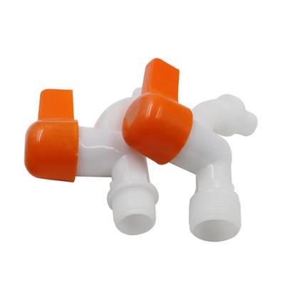 Rubinetto per Acqua in PVC 20mm Rubinetto Domestico Lavatrice Cucina Balcone Luoghi Pubblici Giardino Esterno Adattatore Rubinetto di Scarico