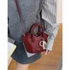 High-end Light Luxury Vegetable Basket Bag Women's New Niche Design Portable Bucket Shoulder Bag