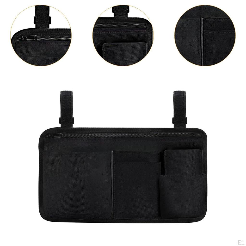Back Bag Armrest Accessories Pouch Washable Multifunction Multi-pockets Organizer Side
