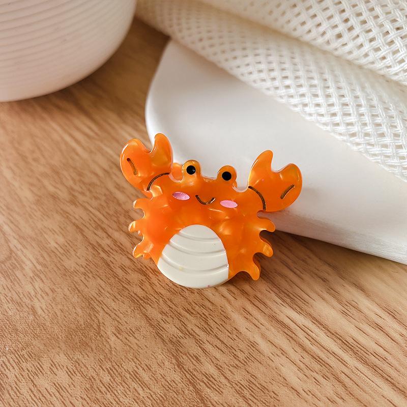 1pc Cute cartoon forehead hair clip for women, new high-end bangs, small grab clip, side clip headband accessory