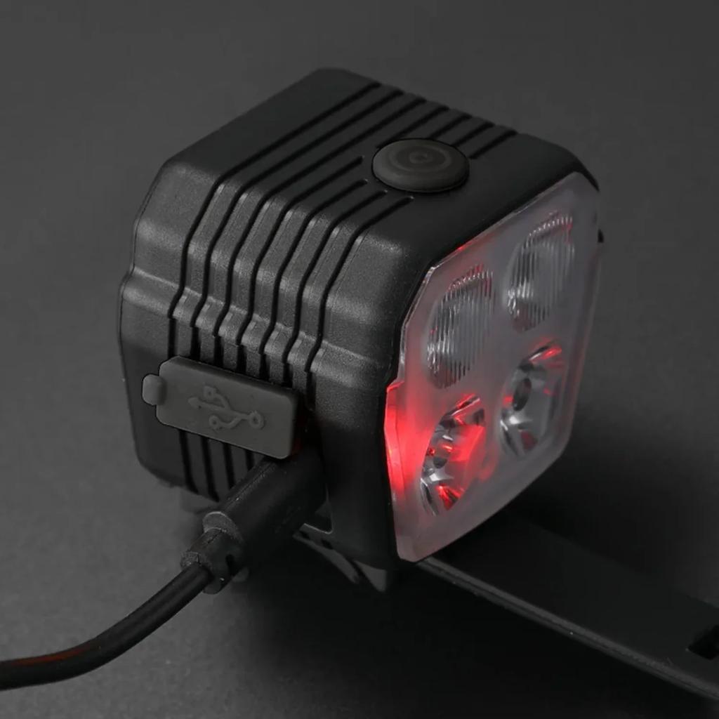 Bike Front Light Bike Flashlight Headlamp with Night Riding Lamp Rechargeable Bicycle Headlight Cycling Accessories