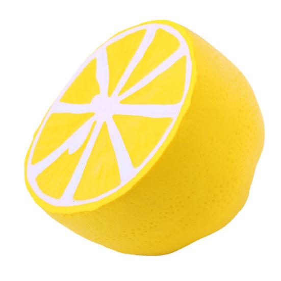 Fruit Squeeze Toy for Stress Relief TPR Slow-Rising Toy Realistic Food-Shaped Fidget for Kids Adults Portable Decompression Gadget Photography Prop