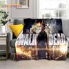 TWD The Walking Dead Rick Horror TV Blanket,Soft Throw Blanket for Home Bedroom Bed Sofa Picnic Travel Office Cover Blanket Kids