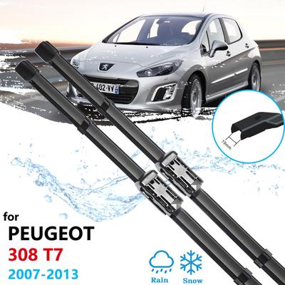 Stěrače do auta pro Peugeot 308 308SW 308CC MK1 T7 2007~2013 Kartáče na přední sklo Příslušenství 2ks 2008 2009 2010 2011
