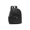 New COACH Court Leather Patchwork With PVC Backpack Tubas Men's Black 5669-IMBLK