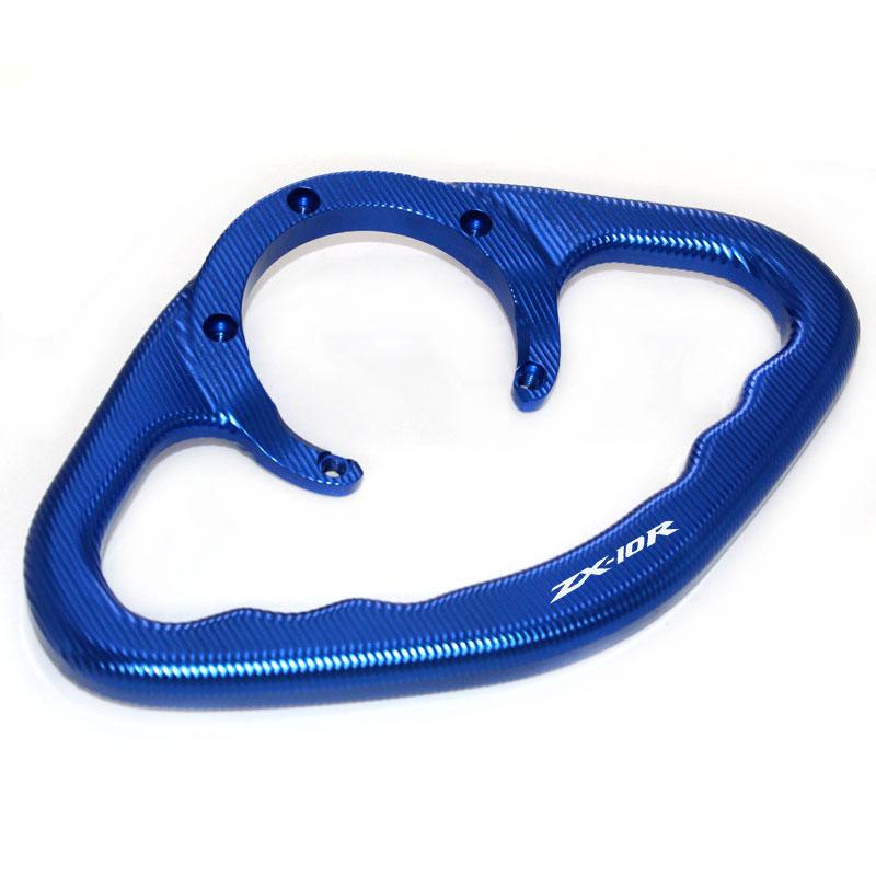 

Для KAWASAKI NINJA ZX-10R ZX10R ZX 10R 2004-пассажирские ручки для мотоцикла с ЧПУ, ручка для поручней бака синий