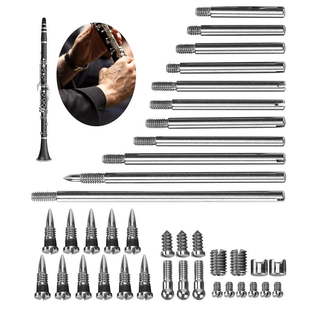 Clarinet Maintenance Parts, Clarinet Screw Clarinet Screw Accessories Stainless Steel Clarinet Repair Parts for Music Lovers and Friends