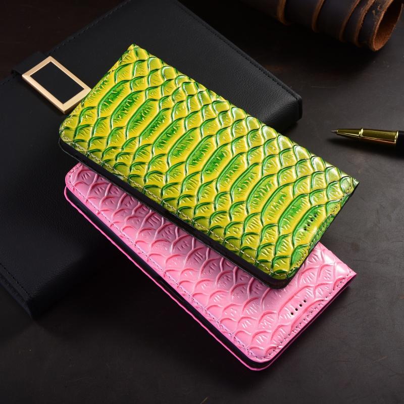 For Samsung Galaxy S25 S24 S23 S22 S21 S20 Ultra Plus FE Flip Genuine Leather Phone Case