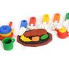Ranvi Kinder Radiergummi Mini Puzzle Bleistift Radiergummis für Spiel und Schulbedarf 30-teiliges Set, (Nudelform) Kinderpreise, Partys, Jahrmärkte,