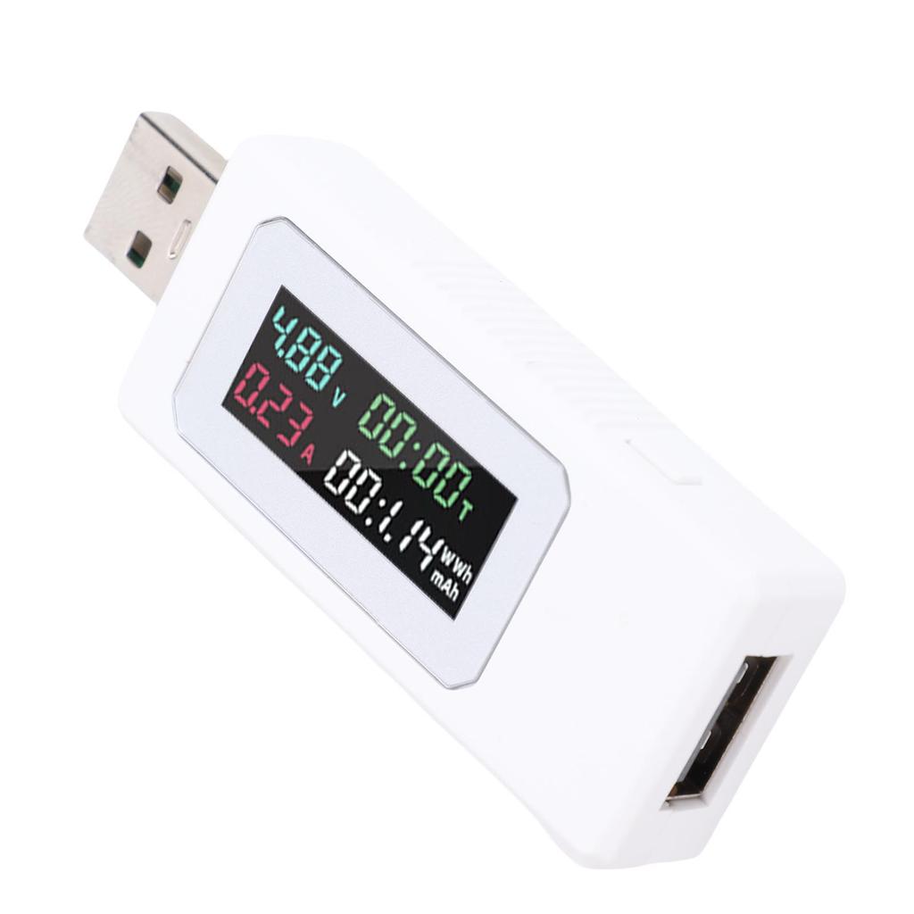 USB Power Meter Digital Multimeter Voltage Current Voltmeter Battery Checker Mobile Tester KWS-V30