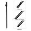 2PCS Aluminum Alloy Fishing Bank Stick 30-50cm Fishing Rod Pod Rest  For Carp Fishing