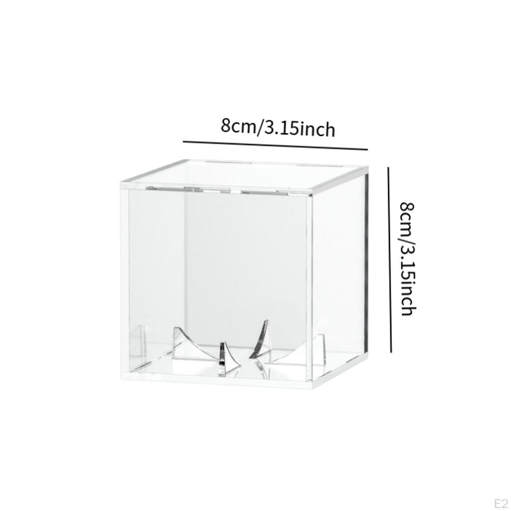 Baseball Display Case Cube Sport Lover Stable Showcase Collection Multipurpose Memorabilia Ball