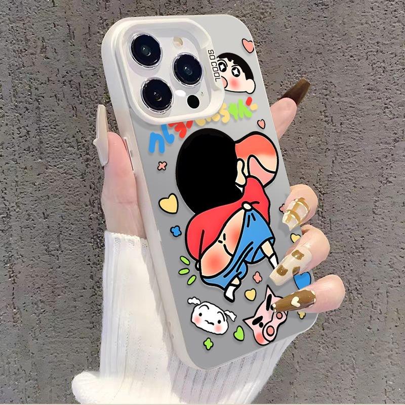 Xiaoxin Is Suitable for iPhone13promax iPhone Case 14 New 15puls Cartoon Xsmax Laser