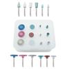 12Pcs Dental Ra Rubber Resin Polishing Wheel Set Pk004 With Spiral Kit For Composite Resin Grinding And Finishing Dental Tools