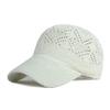 Summer Women's Hollow Baseball Cap Breathable Knitting Caps Holiday Mesh Hats Bone Gorras Adjustable Cap Sun Hat Gorras Hombre