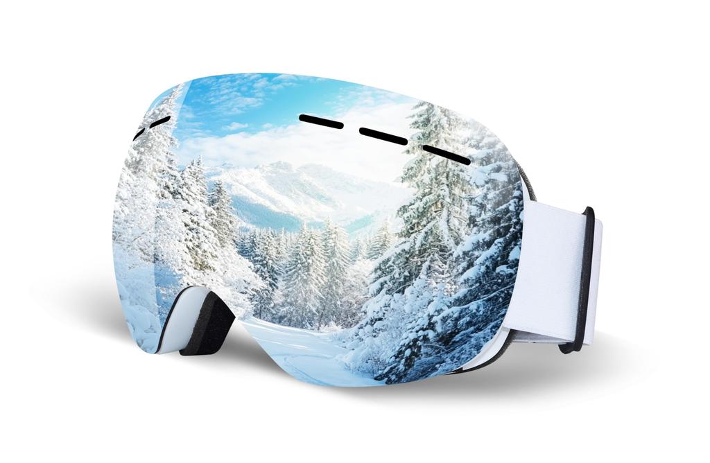 Ski Snow Snowboard Upgraded Snow Sports Goggles for UV Glasses Lightweight and Impact Suitable for Men and Hiking or Skiing [ZTZV] Goggles, Goggles,