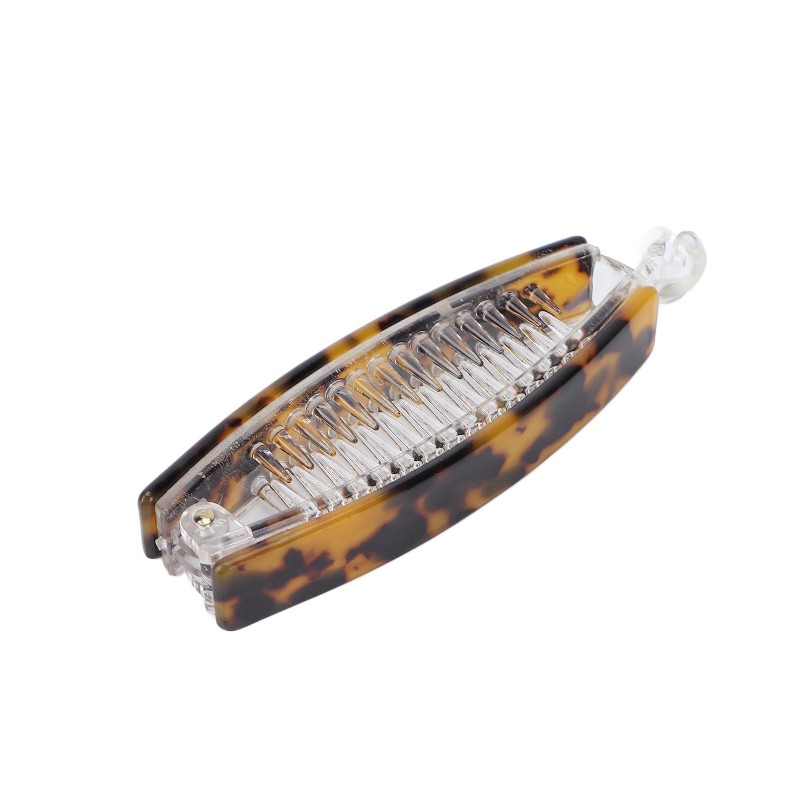 

Заколки-бананы для волос, нескользящие заколки для волос, модные длинные аксессуары для укладки волос для девочек и женщин Brown