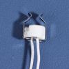 3Pcs Mr16 Gu5.3 G5.3 Socket Mr16 Socket Lamp Holder With Bracket Led Halogen Gu5.3 Light Socket White 10Cm Silicone Cable