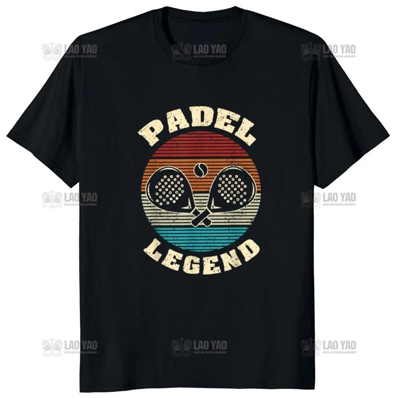 Porque Pierdo Al Padel Padel Divertido T-shirt Funny T-shirts Casual Soft Premium Men's Clothing Tee Shirt Graphic T Shirts Tops