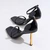 Fashion High Heels Shoes Women Heeled Sandals Square Toe 2025 Trend Dress Open Toe Elegant Pumps Summer New Stilettos Sandalias De Mujer