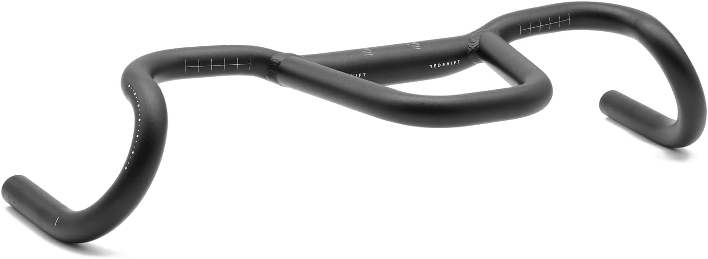 

REDSHIFT Руль Kitchen Sink с петлей для и для Коммутера Алюминиевый Дроп с 20 мм выносом 41 см шириной Дорожный, Гравийный, Туринговый, Велосипеды, Руль, 31,8 мм зажим,