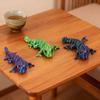 3D Printed Chameleon Articulated Lizard Model with Movable Joints Flexible Chameleon Fidget Toy for Stress Relief Home Office Desk Decoration