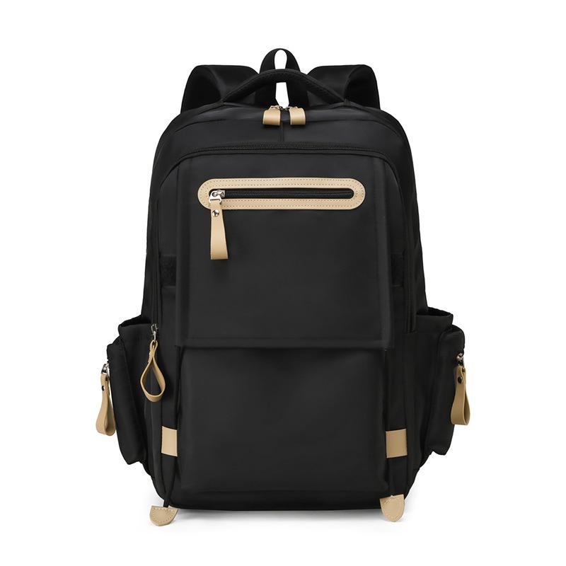 Colorblock Herrenrucksack Mittelschüler Große Kapazität Schultasche Reise Multifunktional Wasserdichter Rucksack