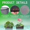 4 Pièces Paniers pour Plantes d'Étang Réutilisables Sacs de Plantation Aquatique pour Étang Pots pour Plantes de Nénuphar Pots pour Plantes d'Étang de Jardin Aquatique