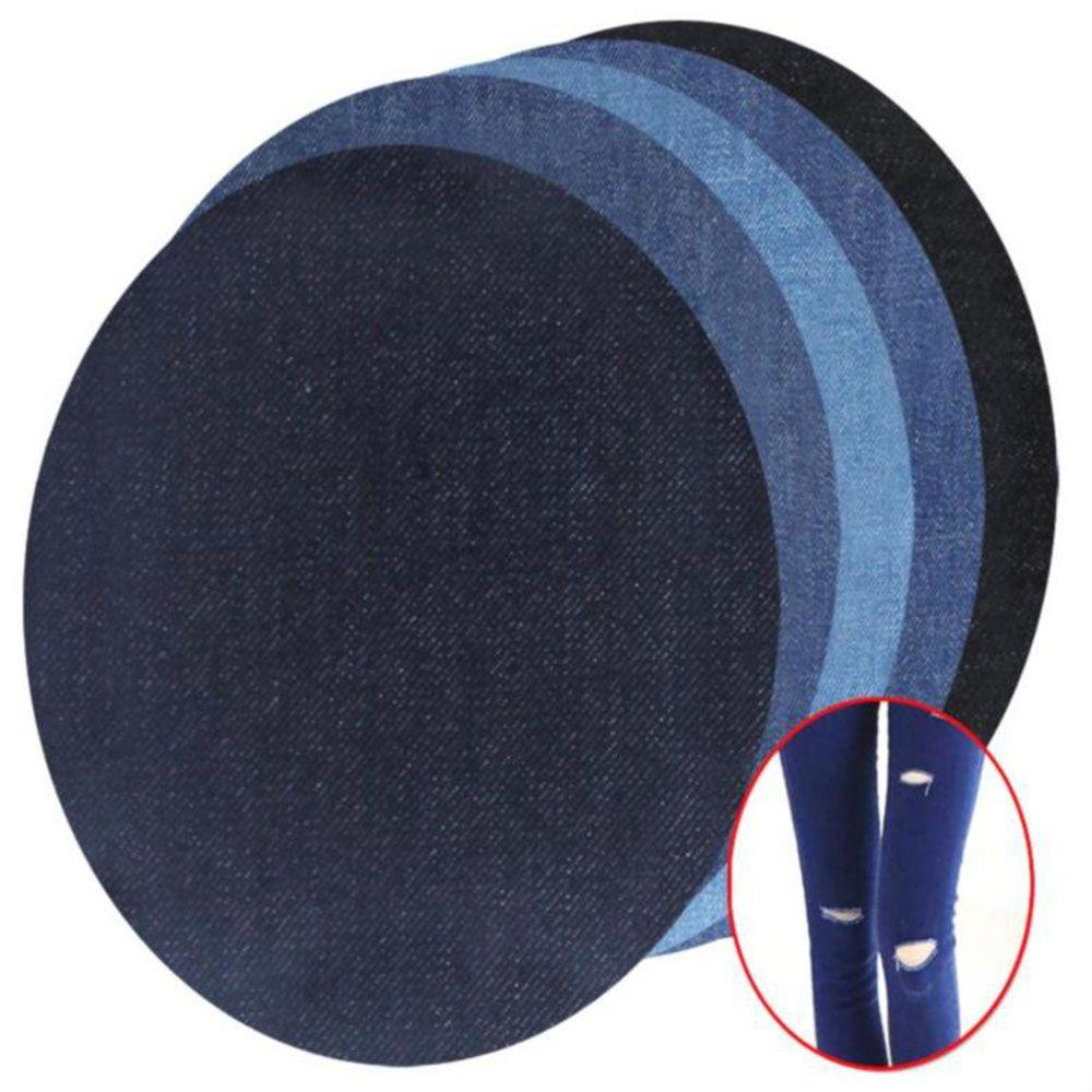 

2 шт., ремонт джинсовых брюк, аппликация, железные джинсы, сделай сам, колено, локоть, тканевая заплата