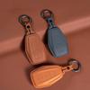 For Geely Emgrand Monjaro Xingyue L Boyue Binyue Binrui Vision X6X Leather Car Key Case Fob Cover Auto Key Protector Accessories