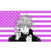 90x150cm Pink American Flag Anime Decorating Wall Tapestry Home Bedroom Anime Spell Return Battle Living Room Bedroom Tapestry
