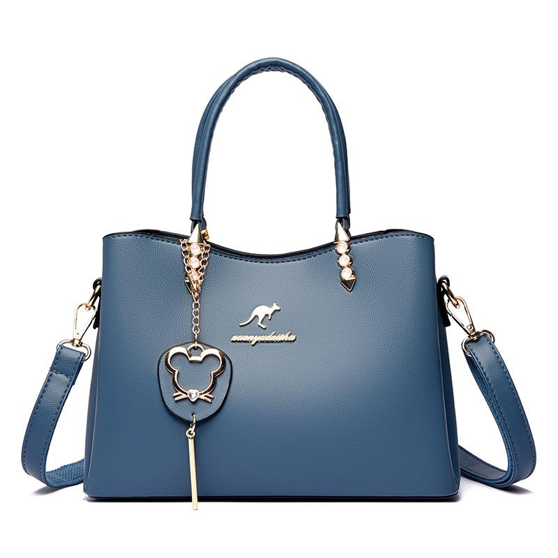 New Fashion One-shoulder Hand-held Crossbody Bag Tote Bag Retro Women's Bag Large Capacity