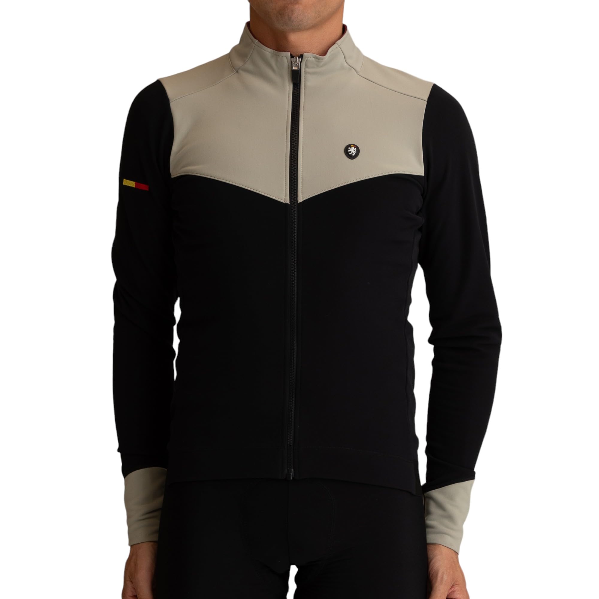 

Lion de Capelmuur Polar Bear Jacket, Black, Size L, Fall/Winter Cycling Jacket (5°C-15°C)