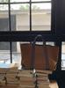 Borsa a mano da donna retrò in camoscio, capiente, alla moda, autunno/inverno 2025