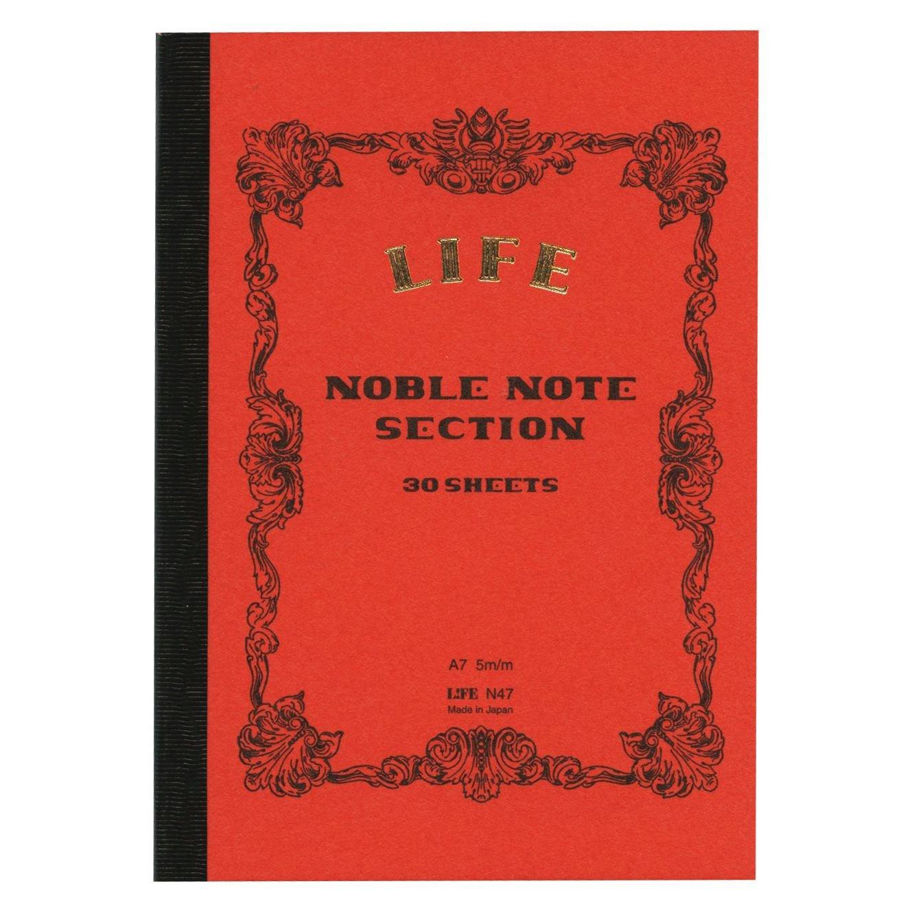 A7 size Noble Notebook N47 [Grid]