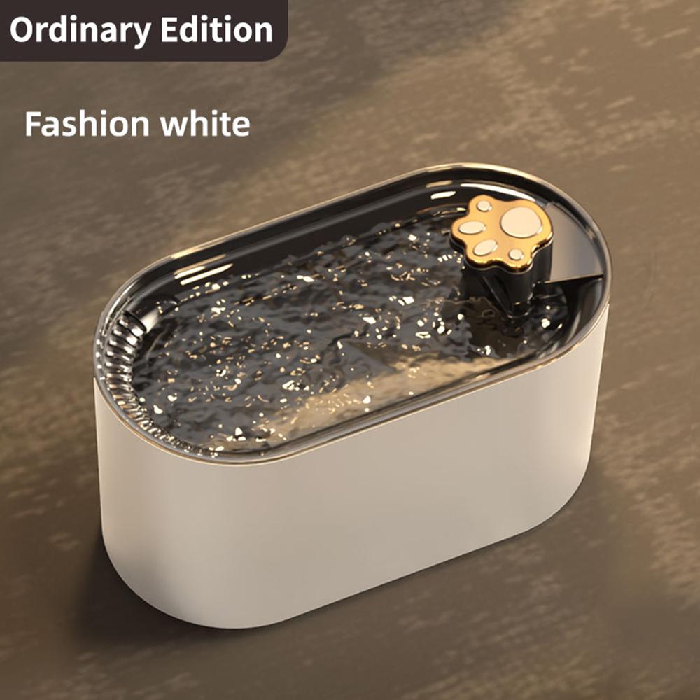 

Домашний фонтанчик для воды Интеллектуальный USB-диспенсер для воды Бесшумная электрическая поилка для кошек 3 л Светодиодная подсветка Бесшумная автоматическая поилка для домашних животных 3L