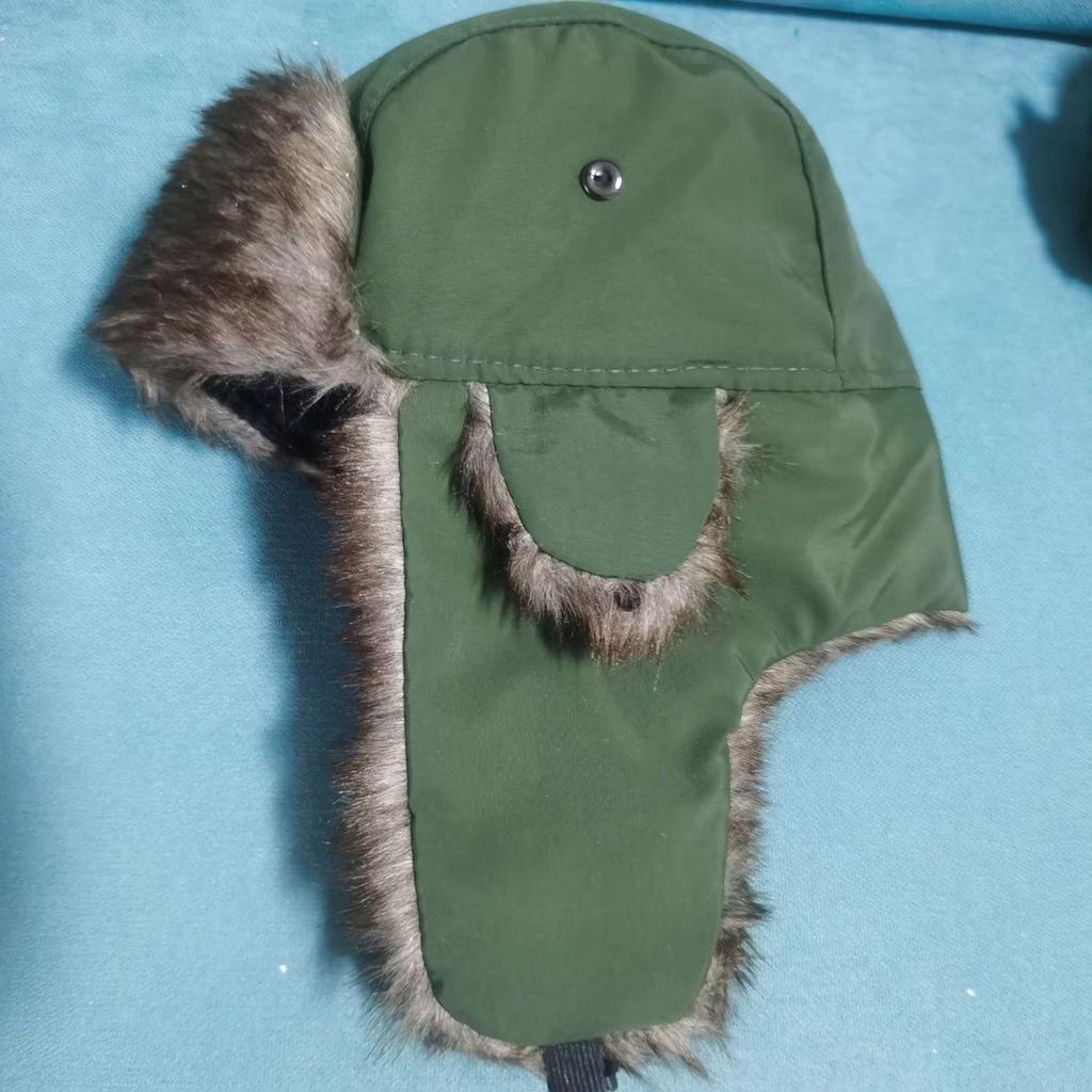 Winter Flaps Ski Hat New Bomber Hats Russian Ski Hat Faux Fur Hats Mens Women Unisex Warm Trapper Aviator Trooper Earflap