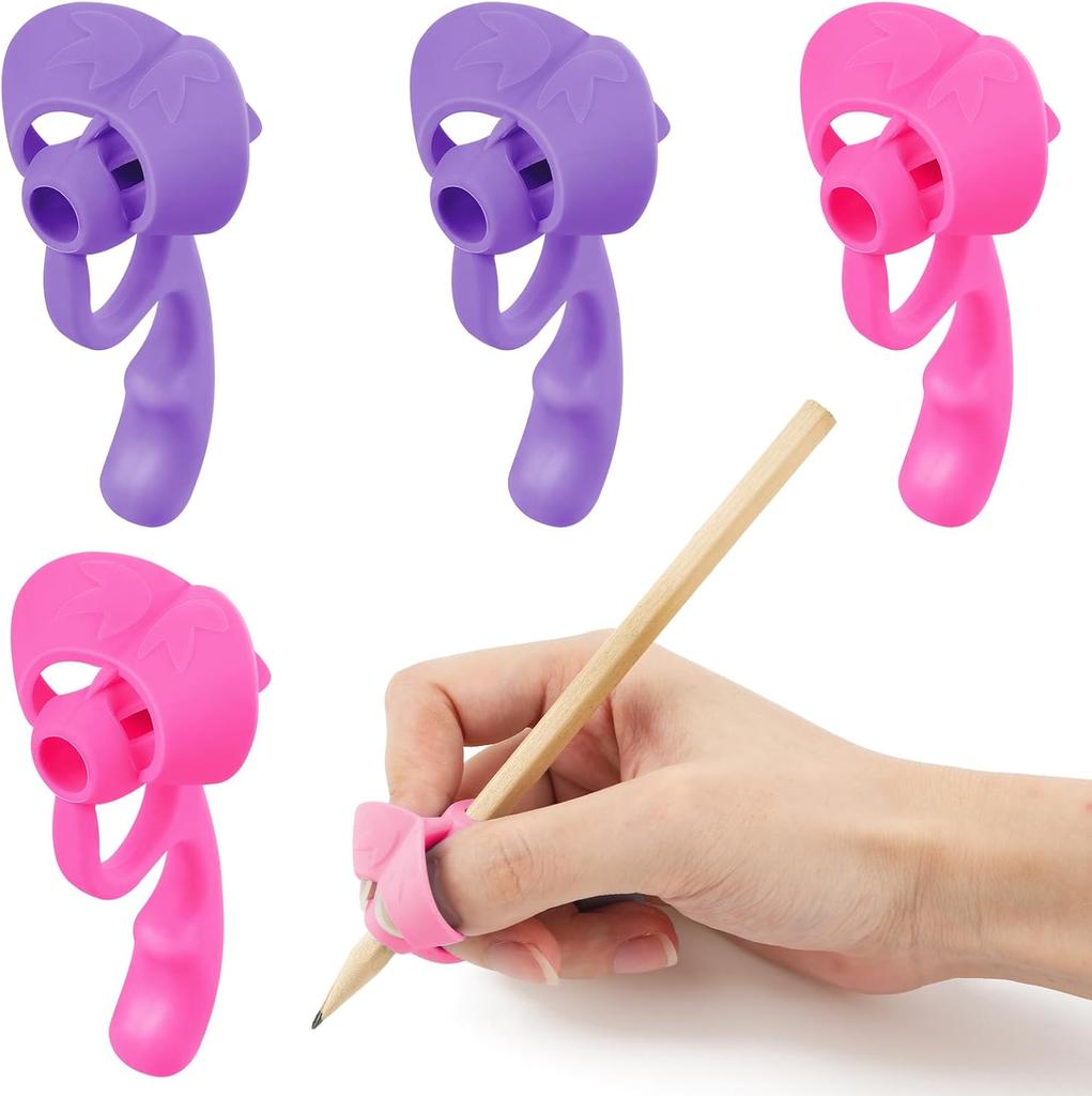 Children's Pen Grip Writing Aid Grip Posture Correction Stationery Pencil Holder For Kids Handwriting Training Correction Device