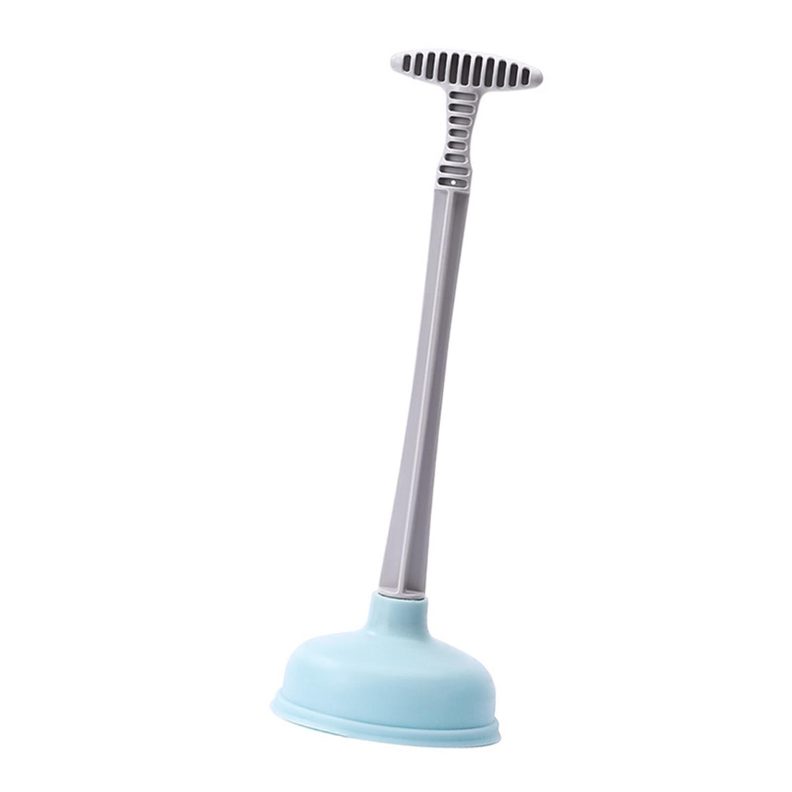 Toilet Plunger Rubber Plastic Strong Suction Efficient Toilet Drain Plunger for Bathroom